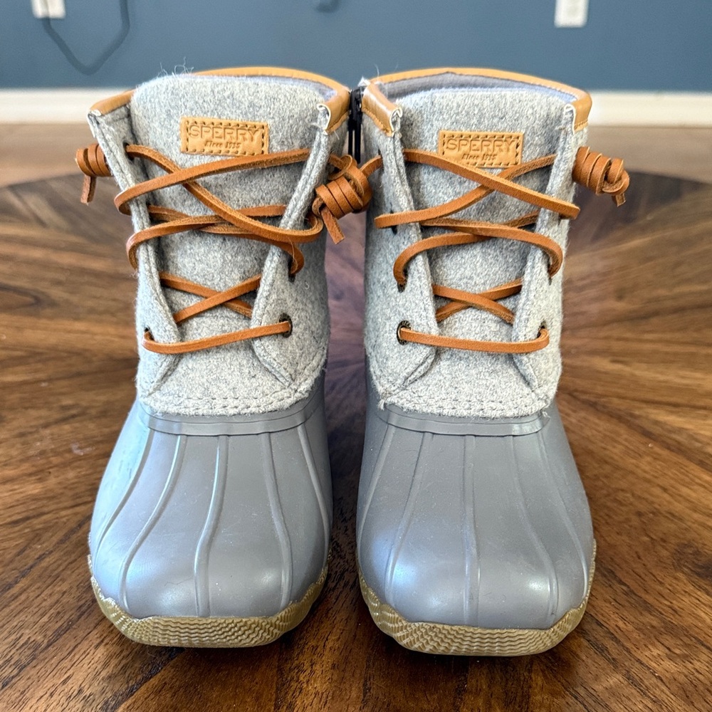 Sperry Kids Top-Sider Saltwater Wool Duck Boots